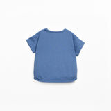 Jersey Pocket T-Shirt (Dark Blue)