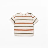 Striped Jersey T-Shirt (Earth Tones)