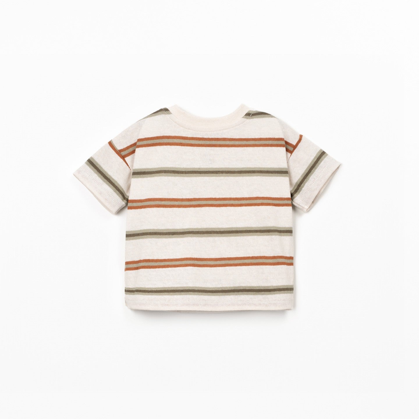 Striped Jersey T-Shirt (Earth Tones)