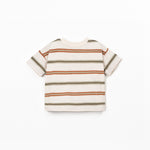 Striped Jersey T-Shirt (Earth Tones)