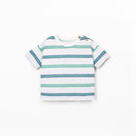 Striped Jersey T-Shirt (Ocean Tones)