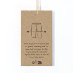 Monstera Print Organic Cotton Trousers