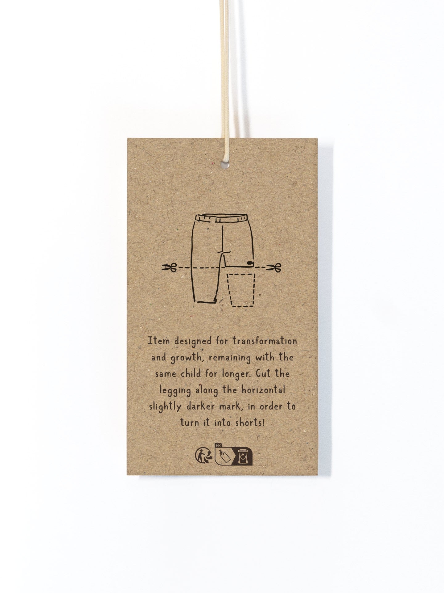 Monstera Print Organic Cotton Trousers