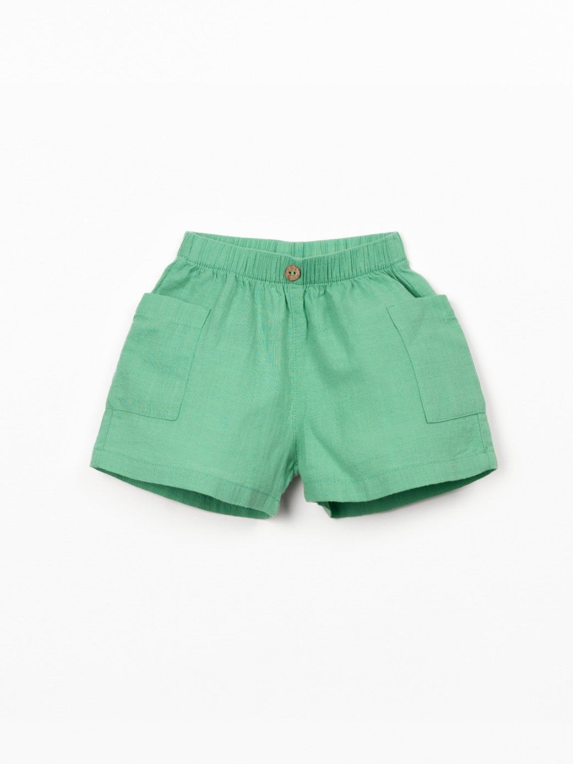 Organic Woven Shorts (Mint Green)