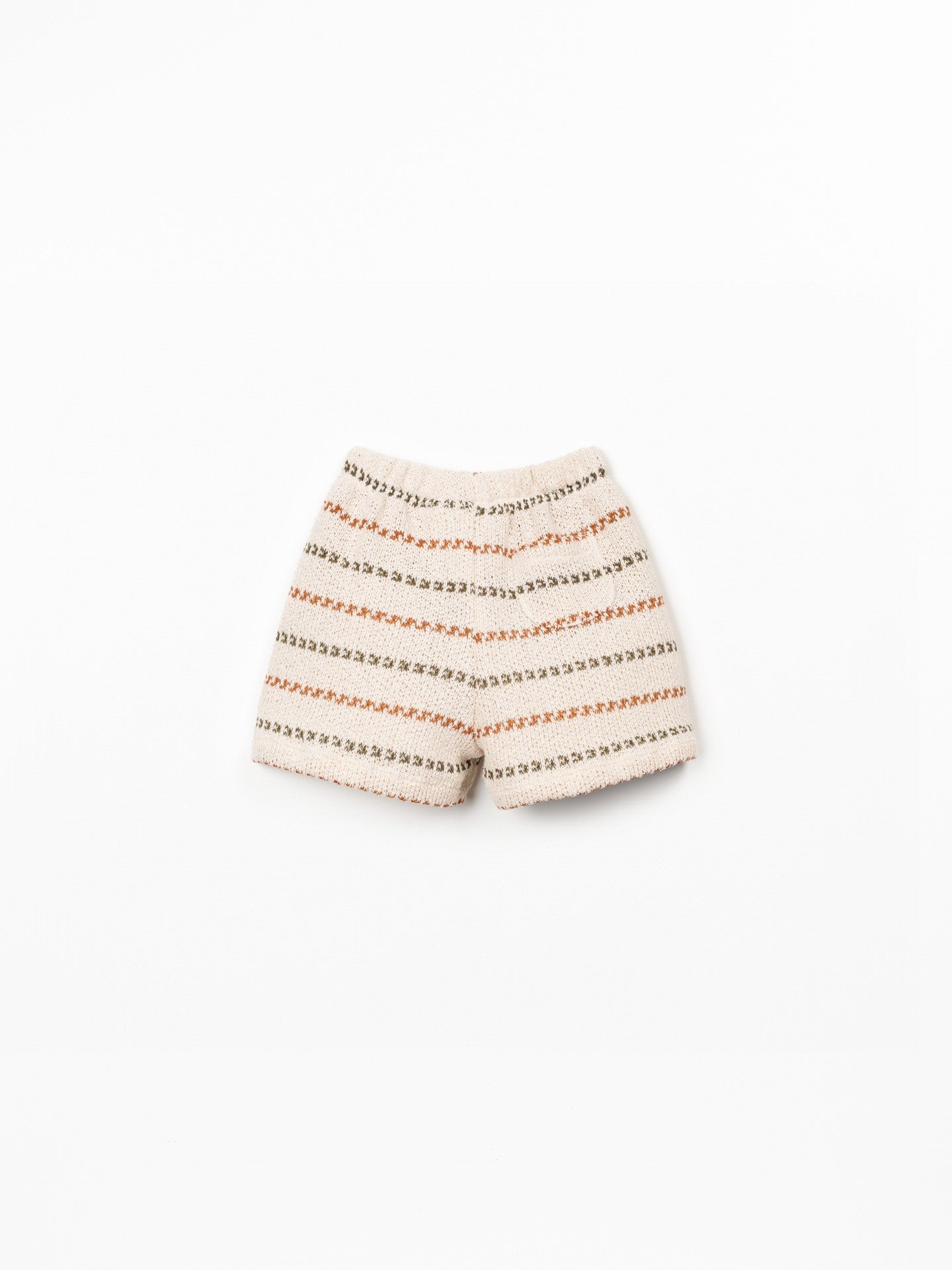 Striped Knit Shorts