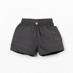 Organic Woven Shorts (Grey)
