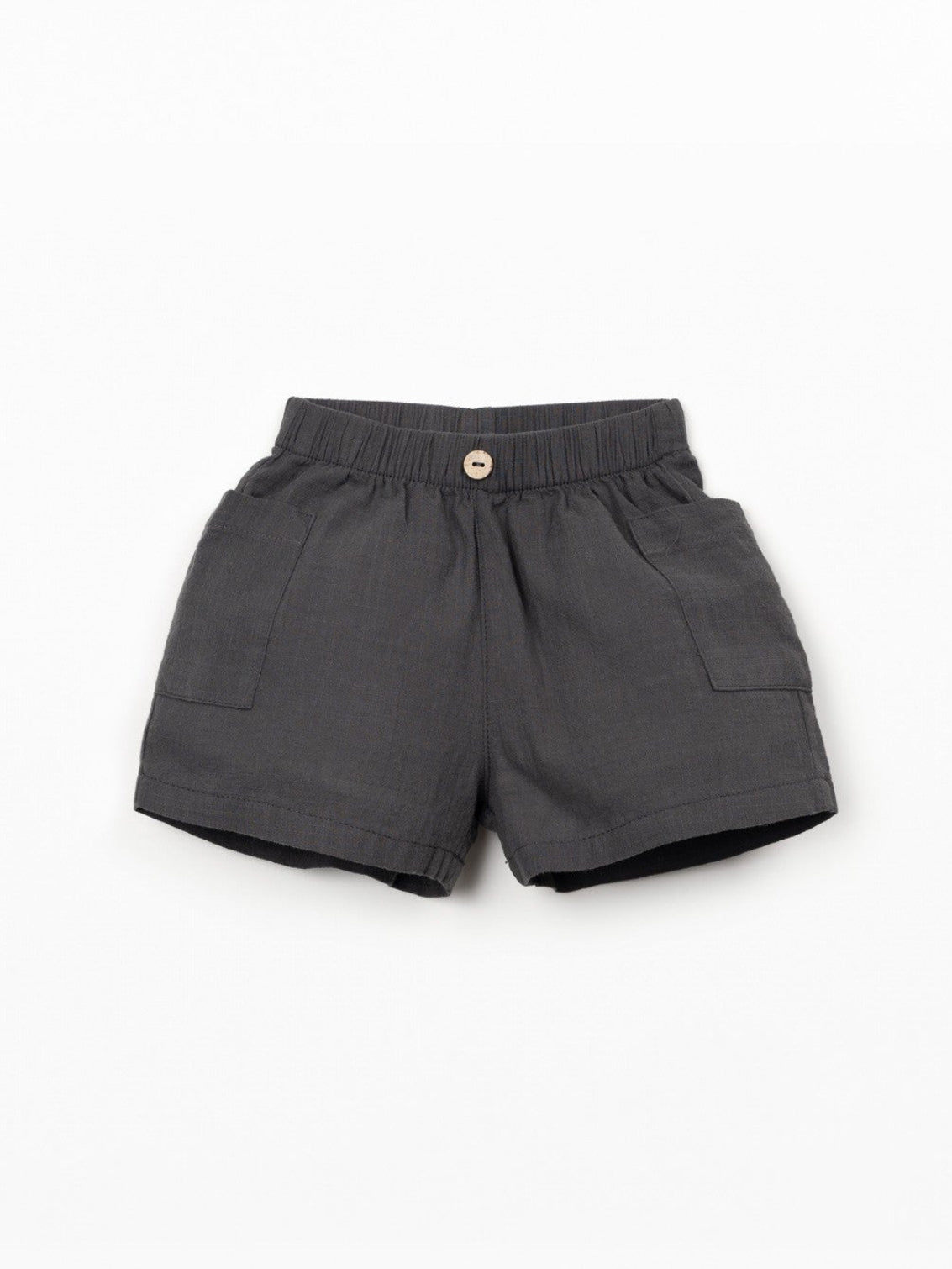 Organic Woven Shorts (Grey)