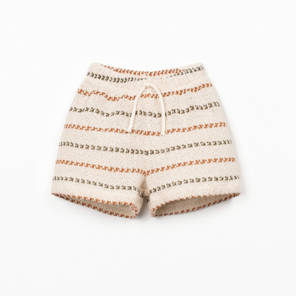 Striped Knit Shorts