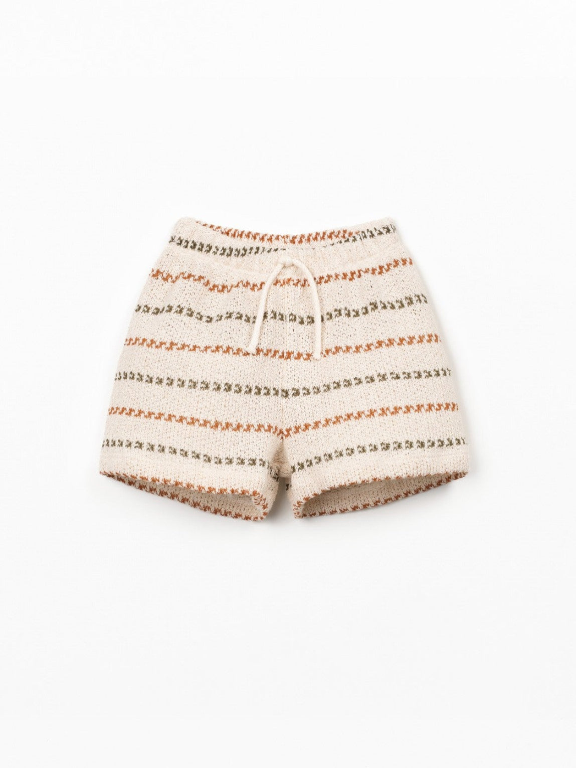 Striped Knit Shorts