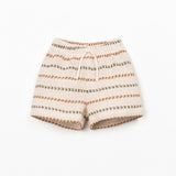 Striped Knit Shorts