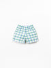 Woven Windowpane Shorts (Light Blue)