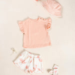 Jersey Flutter T-Shirt (Salmon)