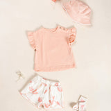 Jersey Flutter T-Shirt (Salmon)