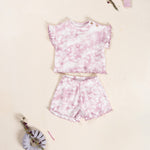 Tie-Dye Short Set (Purple)