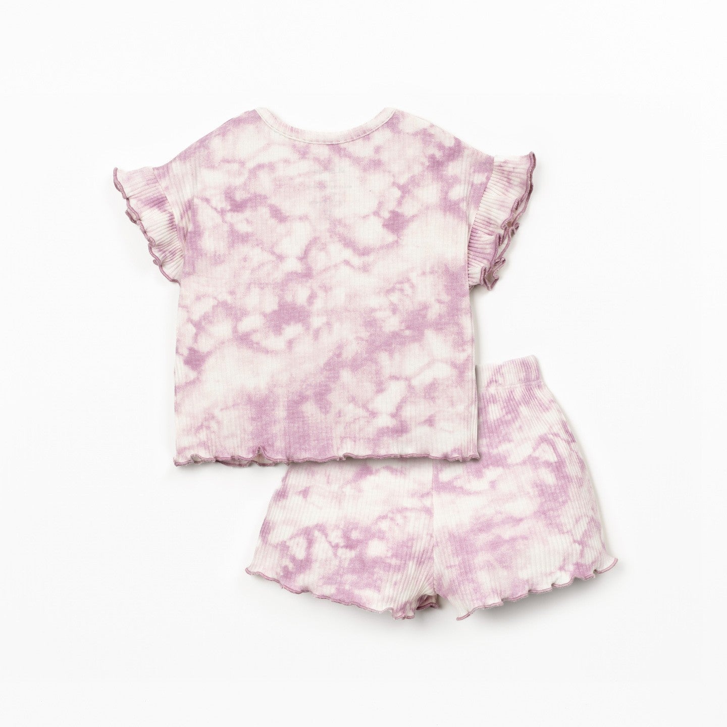 Tie-Dye Short Set (Purple)