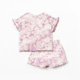 Tie-Dye Short Set (Purple)