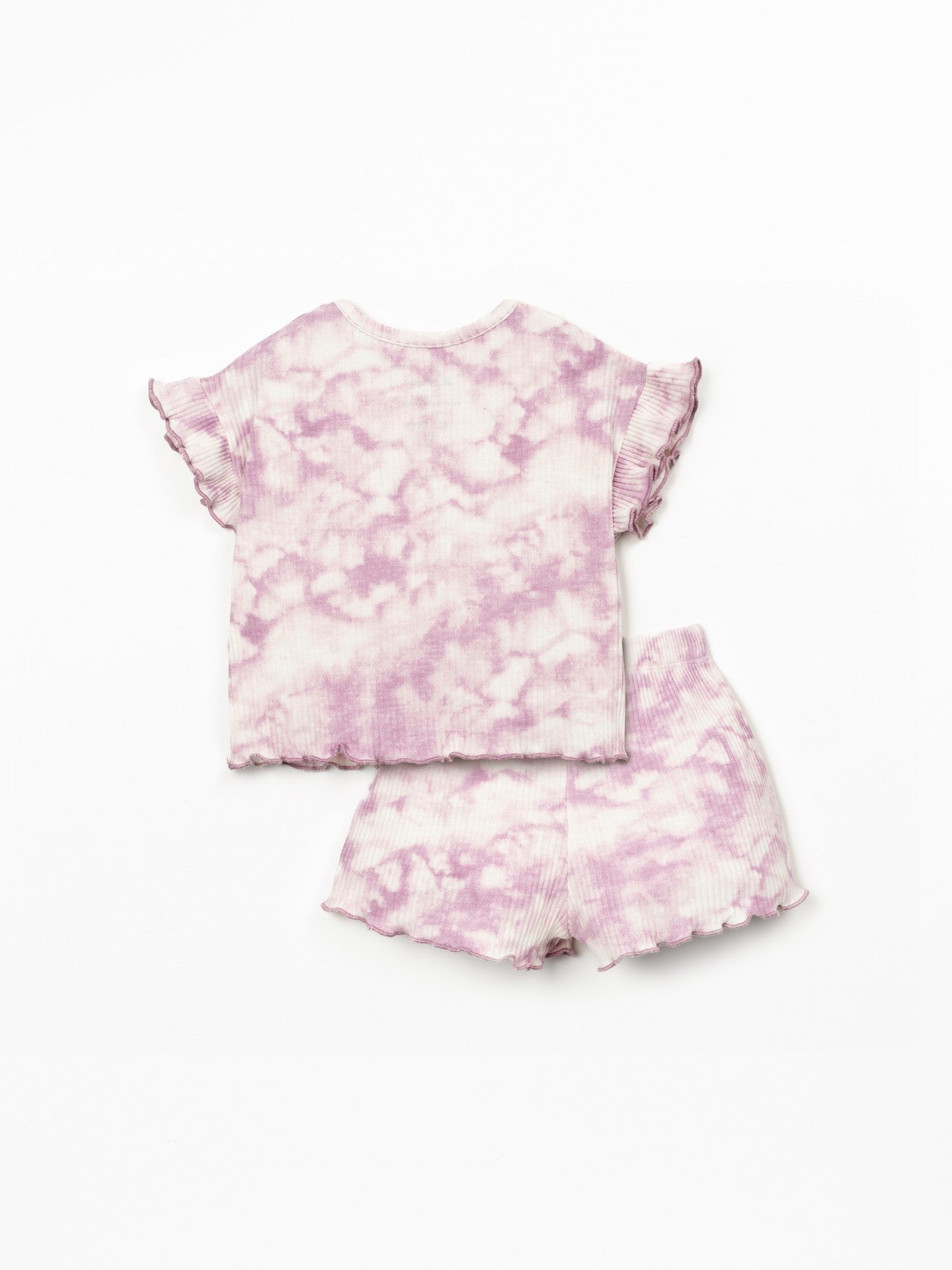 Tie-Dye Short Set (Purple)