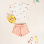 Fleece Shorts (Salmon)