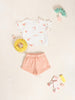 Fleece Shorts (Salmon)