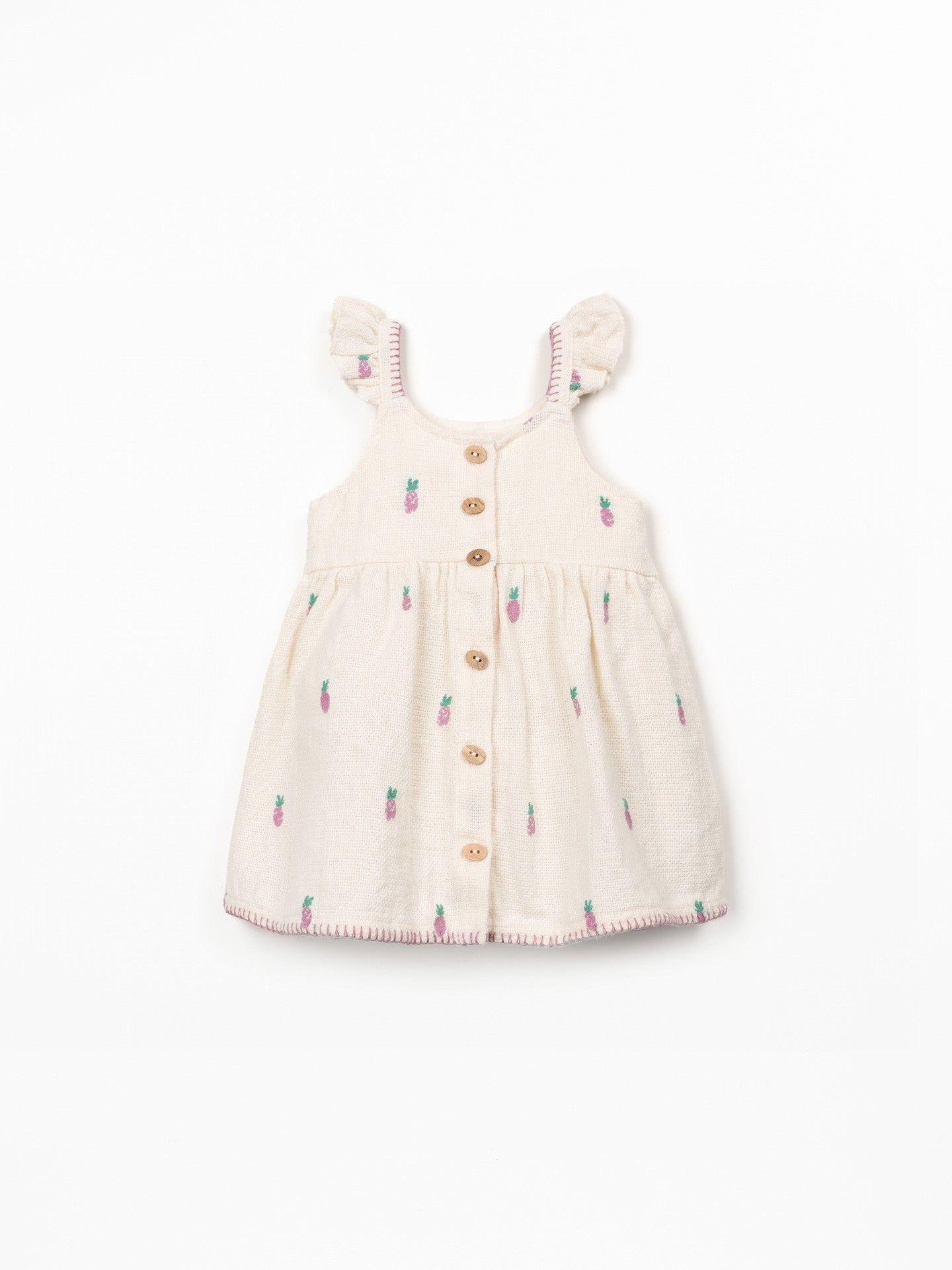 Pineapple Ruffle Dress