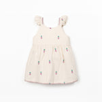 Pineapple Ruffle Dress