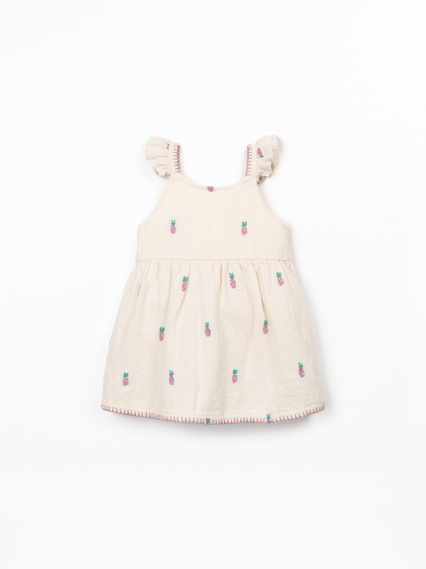 Pineapple Ruffle Dress