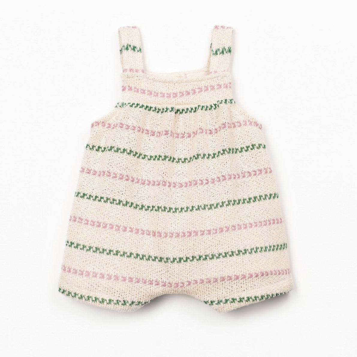 Striped Recycled Fiber Jumpsuit