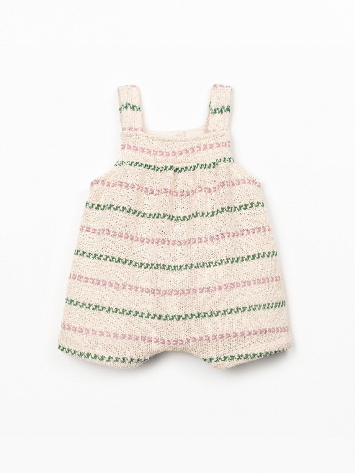 Striped Recycled Fiber Jumpsuit