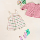 Striped Recycled Fiber Jumpsuit