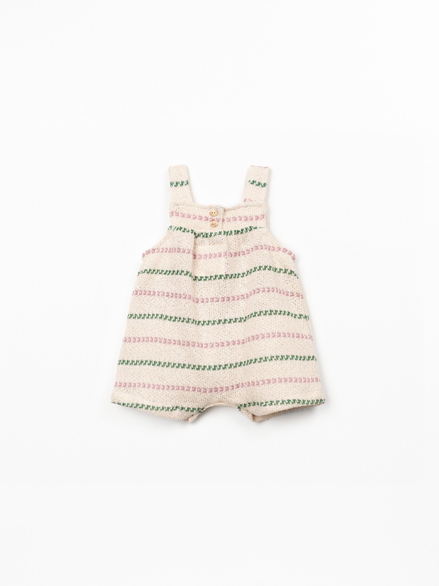 Striped Recycled Fiber Jumpsuit