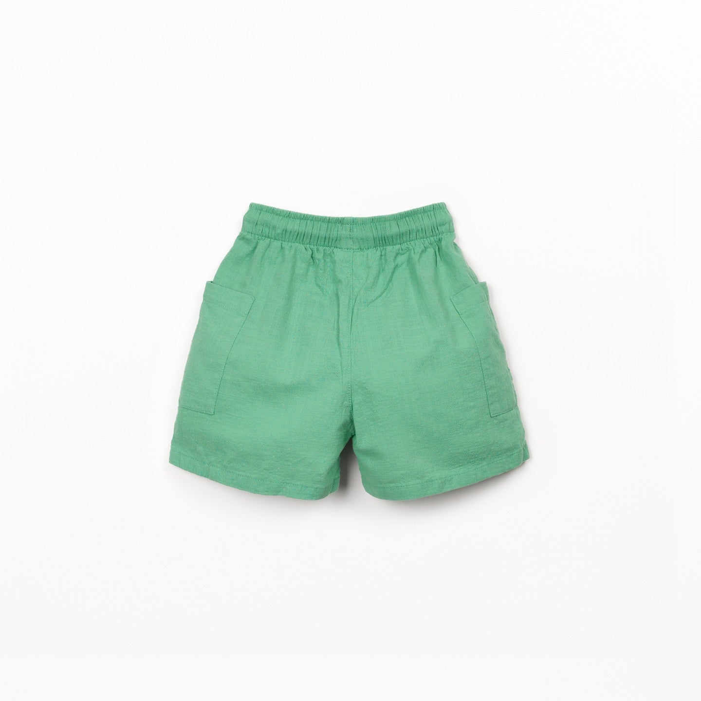 Boys Woven Drawstring Shorts (Mint Green)