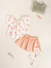 Girls Woven Skort (Salmon)