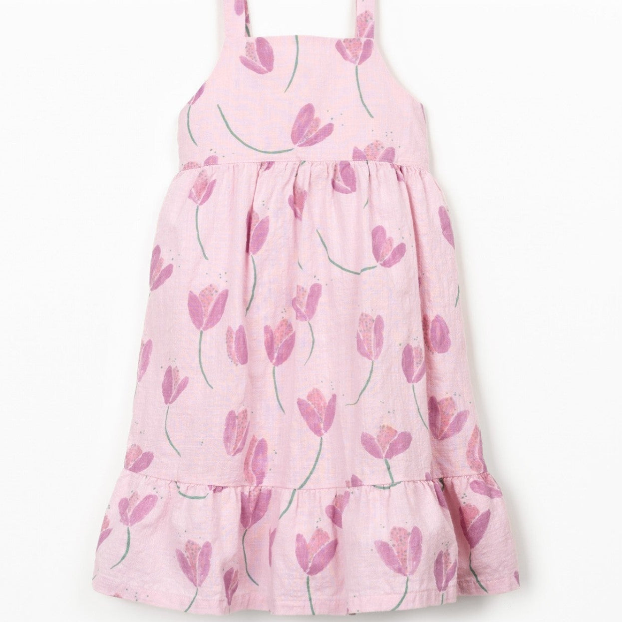 Girls Woven Tulip Dress