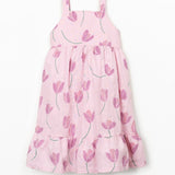 Girls Woven Tulip Dress