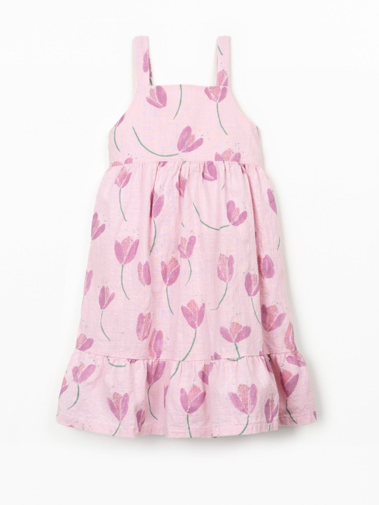Girls Woven Tulip Dress