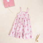Girls Woven Tulip Dress