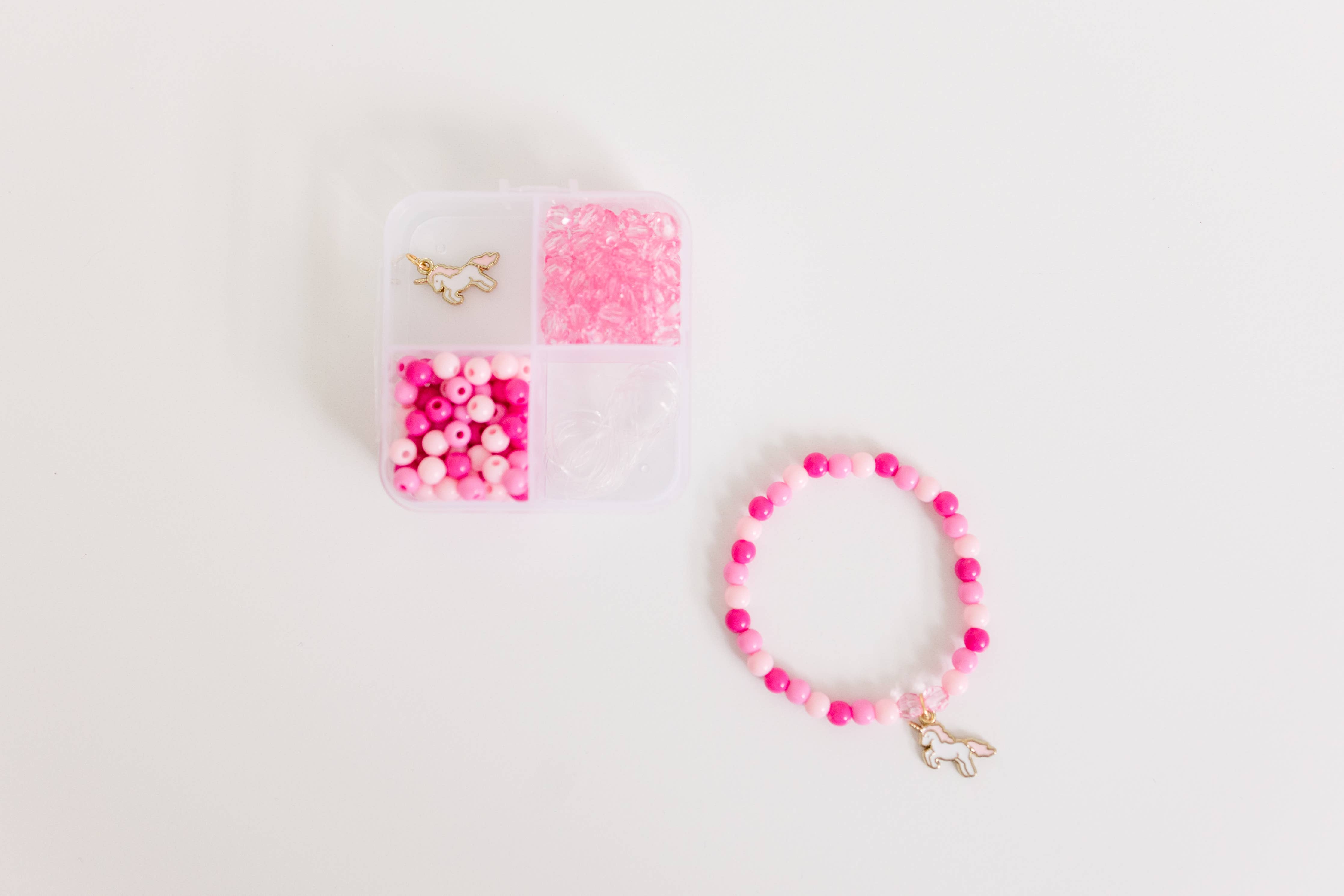 Mini DIY Bracelet Craft Kit (Unicorn Dreams)