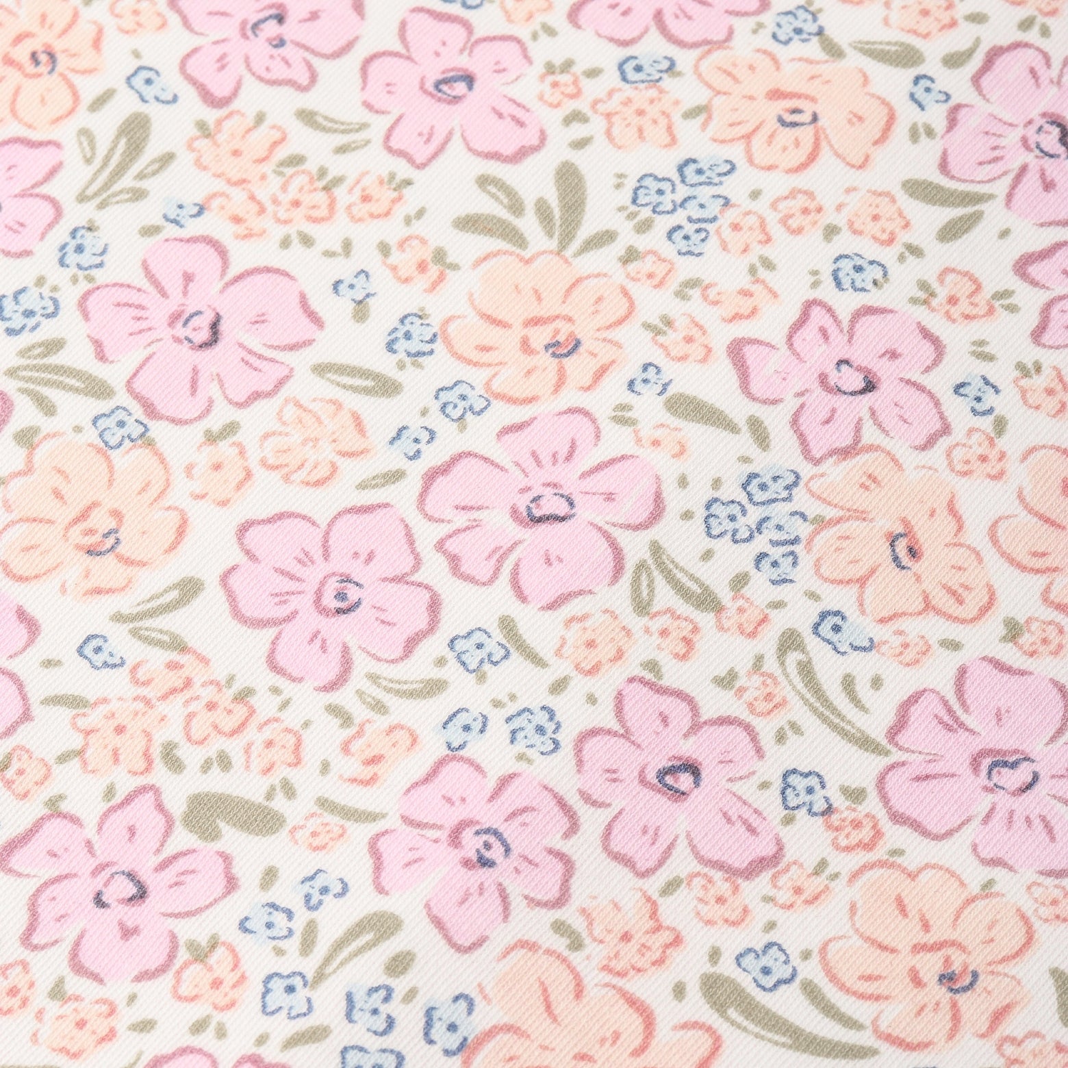 Organic Flutter Romper (Peony)