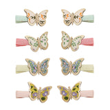 Floral Butterfly Mini Clips