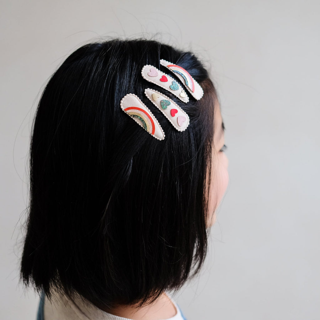 Heartbeam Mabel Clips (Cream)