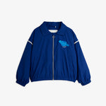 Planet Embroidered Nylon Jacket (Blue)