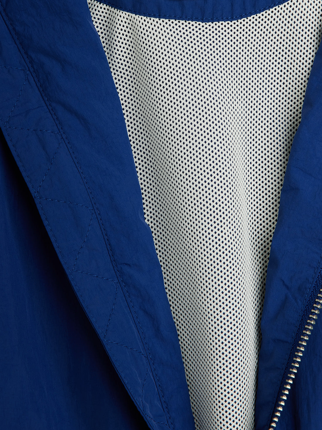 Planet Embroidered Nylon Jacket (Blue)