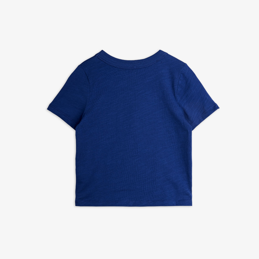 Planet Embroidered Short Sleeve Tee (Blue)
