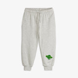Planet Embroidered Sweatpants (Grey Melange)