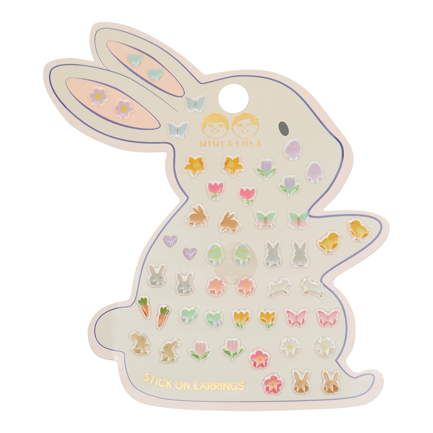 Easter Stick On Earrings