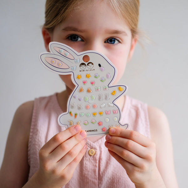Easter Stick On Earrings