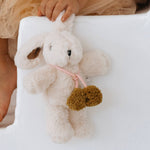 Beatrice Rabbit with Pom Poms (Vanilla Cream)