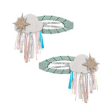Hair Clips (Rainy Cloud)