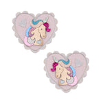 Hair Clips (Unicorn Heart)