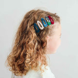 Mini Clic Clacs (Blackberry Scalloped)